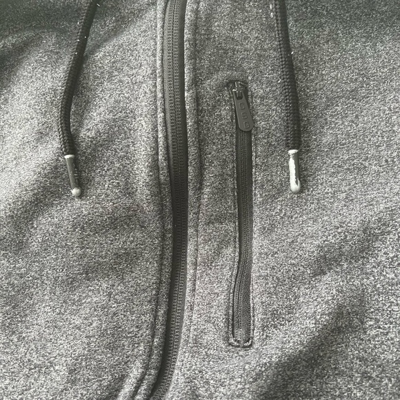 CSG Champs Sports Gear Men’s Dark Heather Gray Full Zip Up Hoodie - Picture 8 of 8